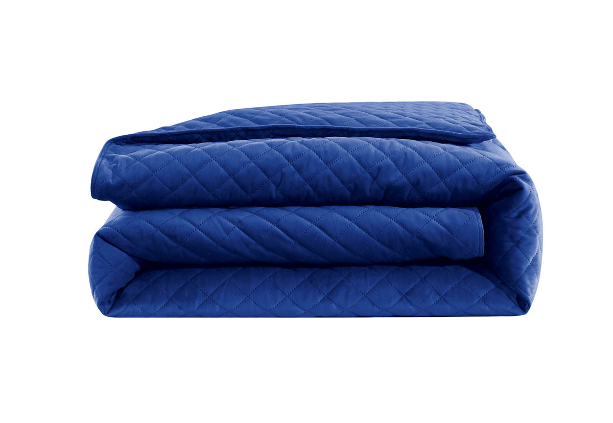 Velvet Weighted Blanket - Electric Blue - 48”X74”