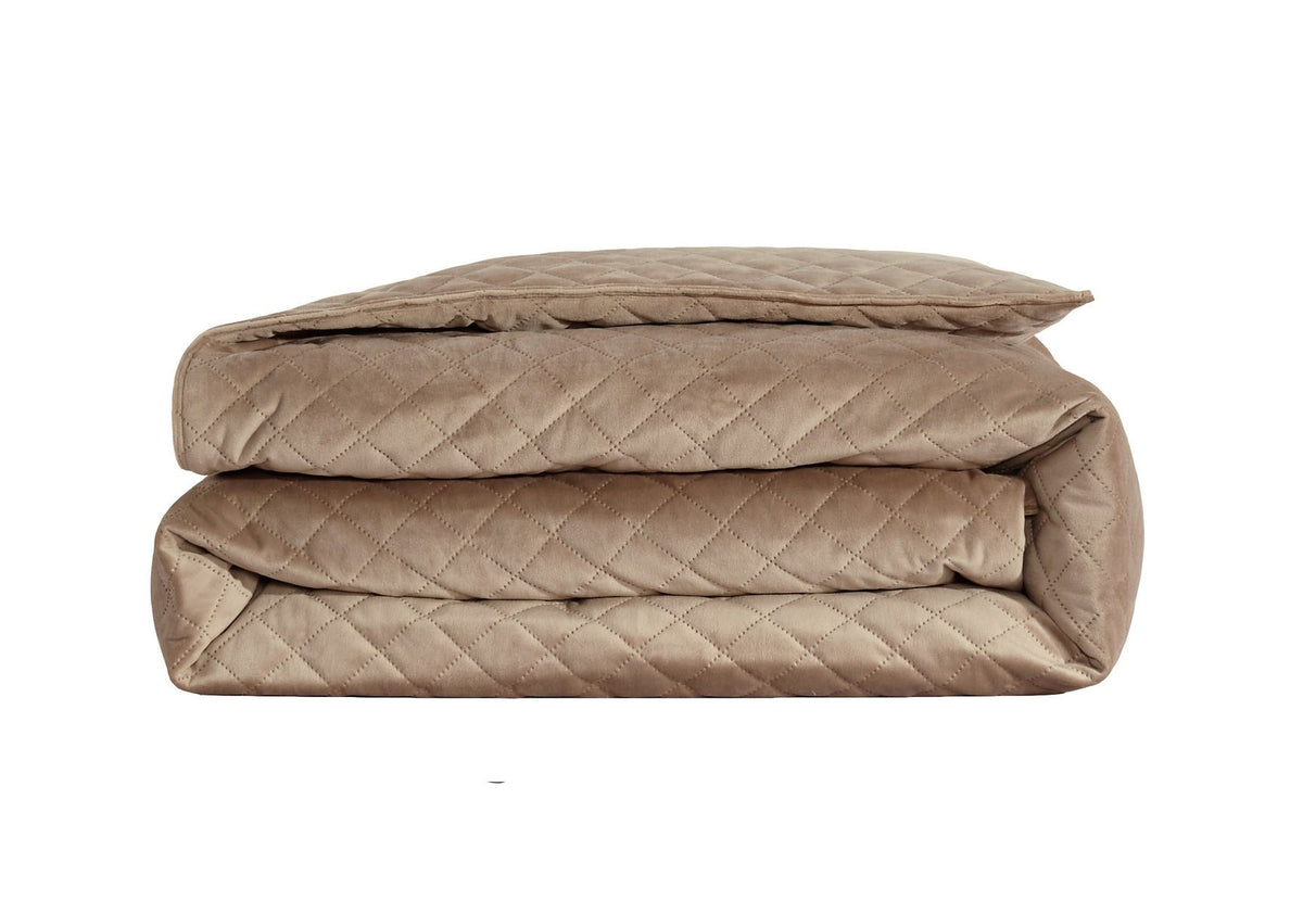 Velvet Weighted Blanket - Taupe - 48”X74”